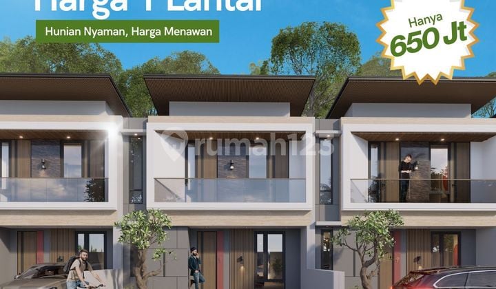 HARGA PROMO 5 UNIT PERTAMA CASH RUMAH 2 LANTAI NGEMPLAK SLEMAN JOGJA