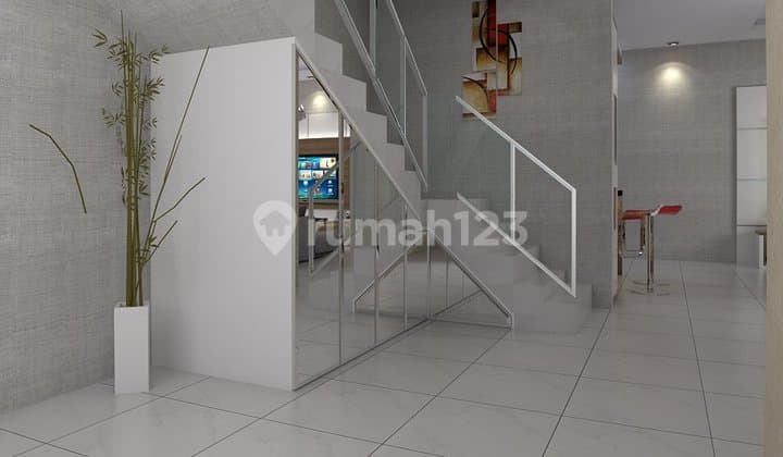 DIJUAL RUMAH FULLFURNISHED 2LANTAI CANTIK MEWAH SEMANAN JAKARTA BARAT