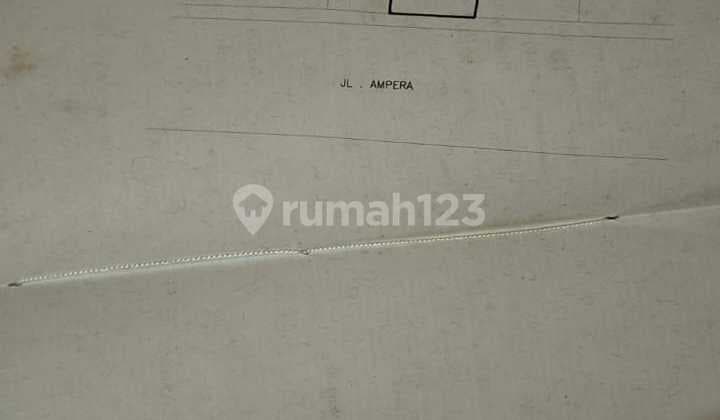 Rumah Hitung Tanah Zona Komersial di Ampera Raya, Jakarta Selatan