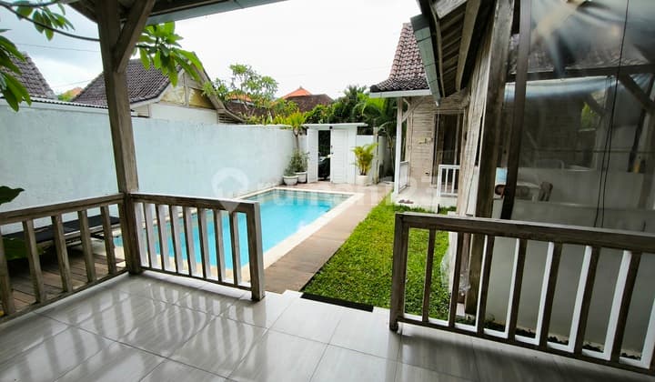Joglo Style Villa 2 Br Furnished & Pool In Padang Linjong, Canggu
