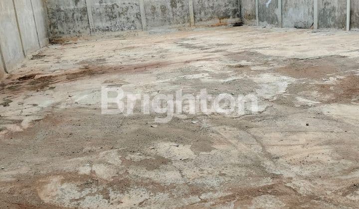 Tanah Strategis Bonus 3 Kios Pinggir Jl. Raya Setu