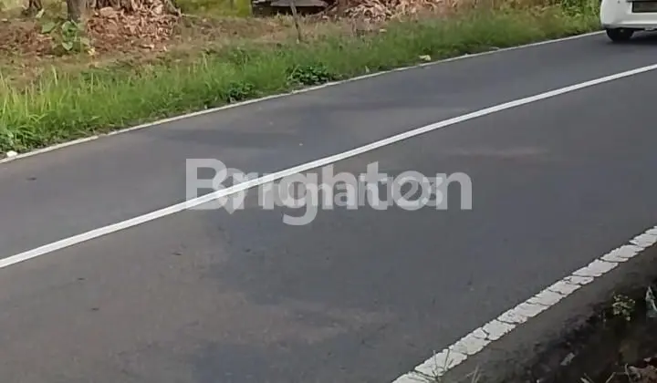 Tanah Datar Shm Pinggir Jalan Raya Bandungan