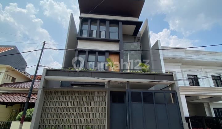 Dijual Rumah Pondok Indah Brand New 3 Lt Di Jakarta Selatan