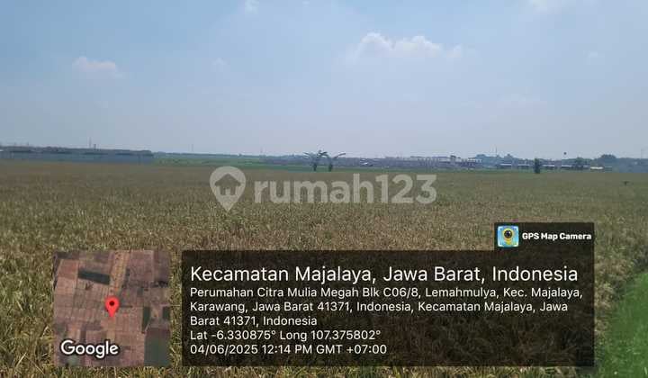 Tanah Murah 300Ribu Permeter di Karawang