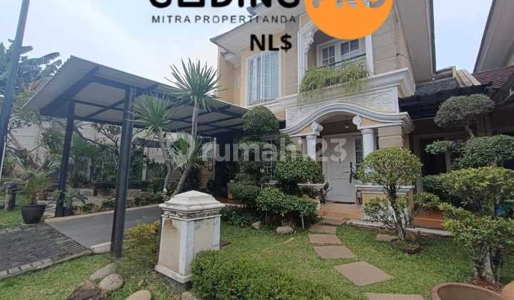 For Sale Rumah Cantik dan Siap Huni di Perumahan Kota Wisata Cibubur