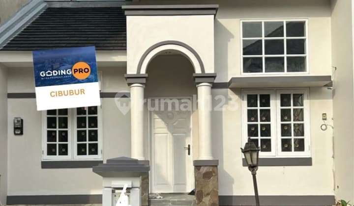 Dijual Cepat Rumah Baru Renovasi Siap Huni Cibubur