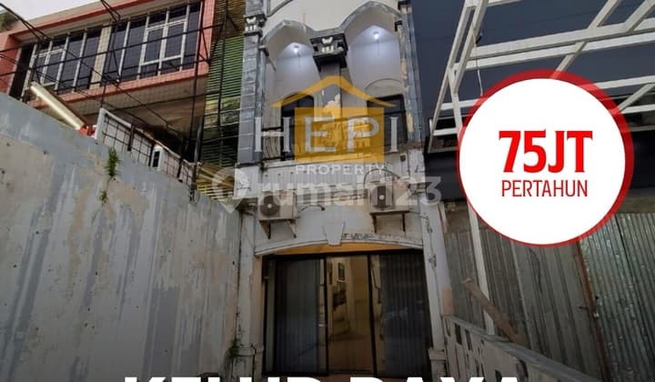 For Rent 3-Story Shop House in Kelud, Semarang