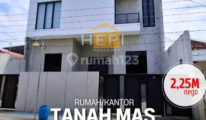 Dijual Rumah/ Kantor di Tanah Mas Semarang Utara
