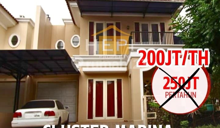 Disewakan Rumah Full Furnished Di Cluster Marina Semarang Barat