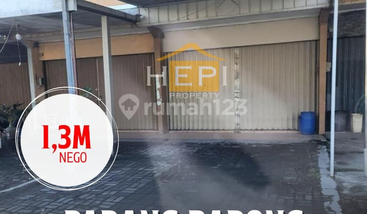 For Sale: Shop house on Parang Barong, Pedurungan, East Semarang
