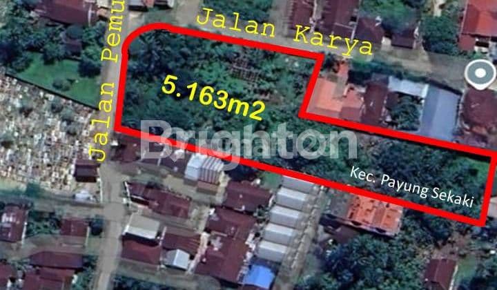 Strategic Mid-City Hook Land in Pemudi Karya, Pekanbaru
