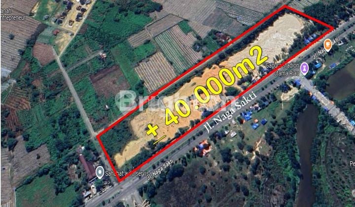 Tanah Kosong Strategis Jalan SM. Amin Pekanbaru