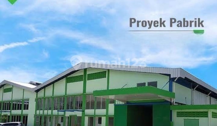 Eks Pabrik Siap Pakai 52.635m² Di Lintas Timur Sumatera