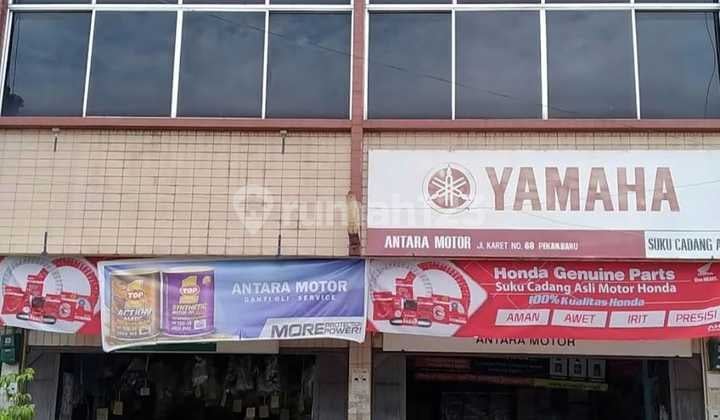 Ruko Gandeng 2 Pintu Strategis Di Pusat Bisnis Dr. Leimena | Jalan Karet Pekanbaru