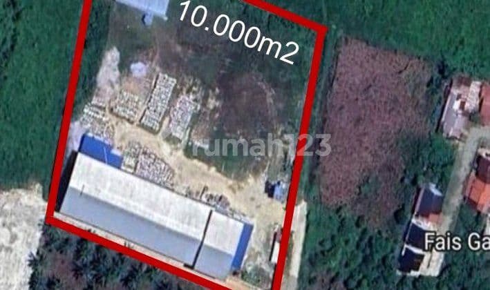 Gudang Strategis Siap Pakai, Luas Tanah 10.000m² Di Tengah Kota Pekanbaru