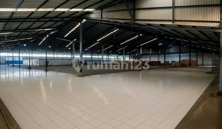 Gudang Ex Pabrik Lahan 40.332m2 Siap Pakai Jl. Pasir Putih Kampar