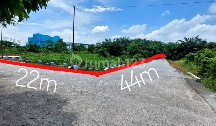 Tanah Hook Premium 880m² Dekat Mall Ska & Umri Pekanbaru