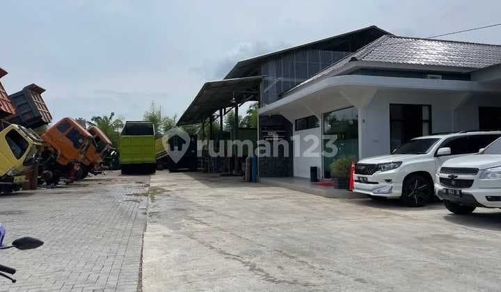Former Car Workshop Wide Yard Ready to Use Complete Office