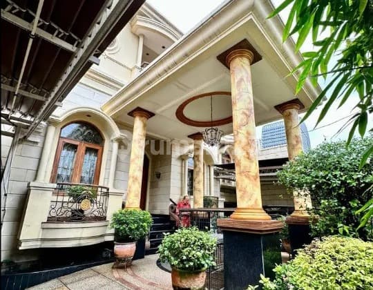 Jk192.rumah Klasik Super Mewah di Komplek P A T I Pancoran Jaksel