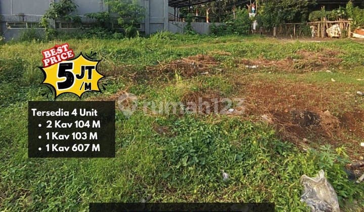 S857.Kavling Siap bangun TERMURAH Paling Strategis Ciputat Timur