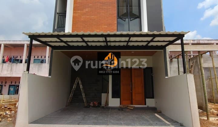T50.RUMAH BARU 2 LT DESAIN SCANDINAVIAN DI BAMBU APUS JAKTIM