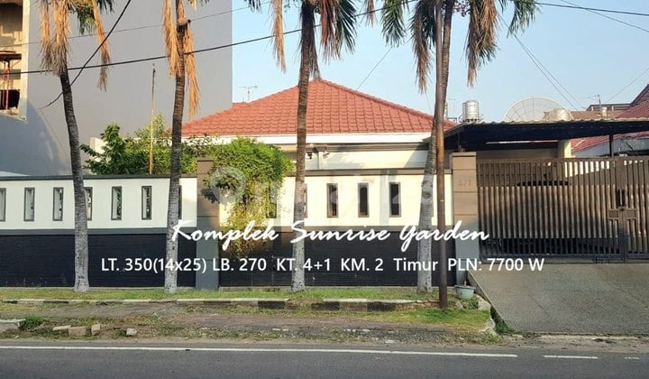 J408.Rumah Asri Area Prestisius Siap Huni Komp Sunrise Kedoya jrk