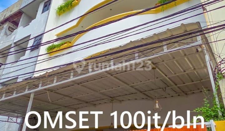 Jk457.rmh Kost Baru 32 Kmr Penuh Omset 100 Jt/Bln di Mangga Besar