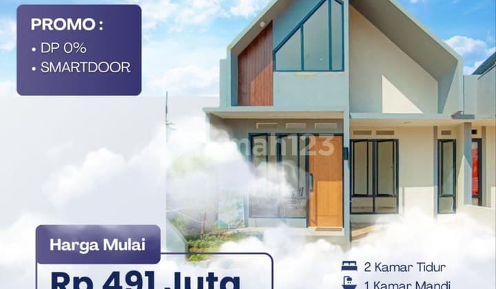 Rumah Sekece Ini 1Lt Cukup Booking 2Jt Dp0% di Tajur Halang/S816