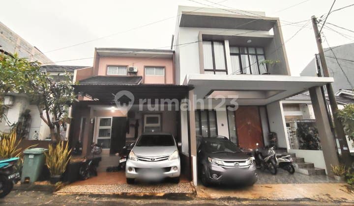 Rumah Cluster Besar 2Lt Siap Huni Tanah Bangunan Luas Serua/S902