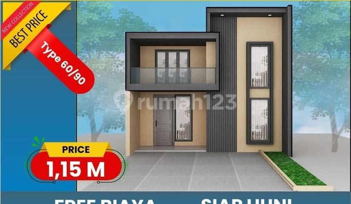S821.Rumah 1 Lt Akses sangat Lega Perbatasan Petukangan Jaksel