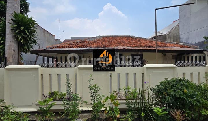 T26.Old House Land Calculation Strategic Location in Cempaka Putih