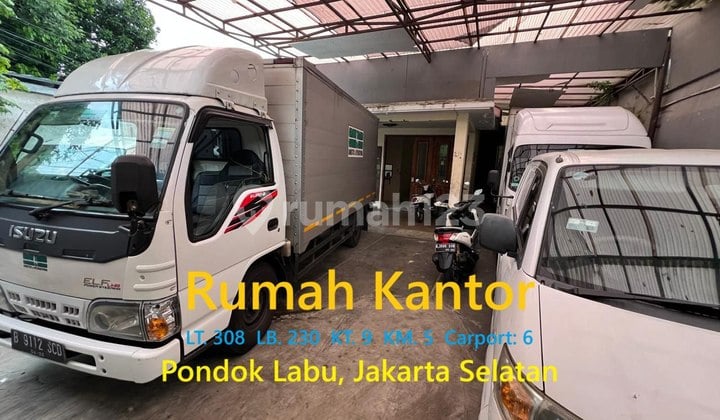 J399.Rumah Kantor dekat One Beltpark Mall Pondok Labu Jaksel