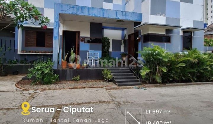 Rumah 1Lt Tanah Lega Struktur 3Lt bisa Kosan atau Kantor /S535