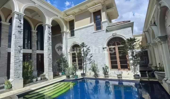 Jk282.rumah Super Mewah Hrg Dibawah Pasaran Area Komplek Menteri