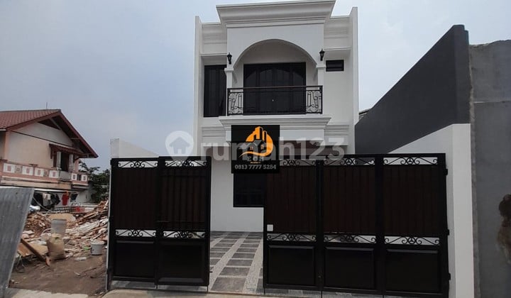 T44.Rumah Baru Dlm Komp Strategis Akses Jl 2mobil di Jatiwaringin