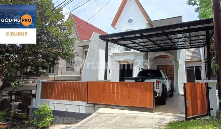 Dijual Rumah Baru Selesai Renovasi Asri & Siap Huni, Dekat Fasum, Dekat Pos Security Lokasidi Bukit Golf Riverside Residence Cimanggis