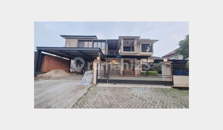 Rumah Tipe Industrial di Pondok Cabe Udik, Luas Posisi Hook