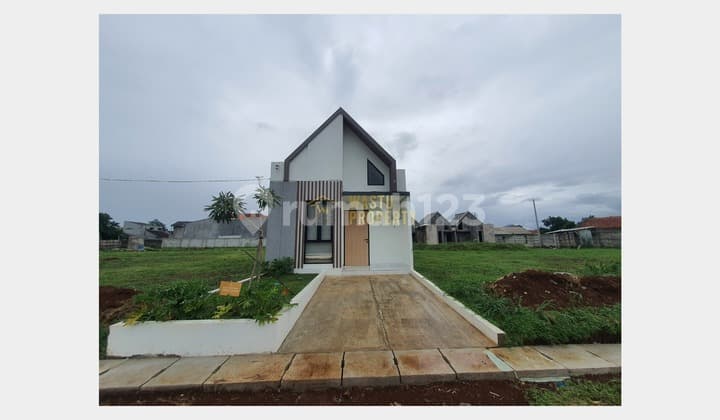 Rumah Murah Fasad Unik Harga Terjangkau, Cibinong Bogor