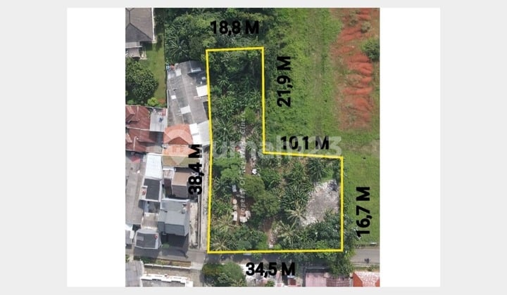 Tanah Lebar di Pancoran Mas Dekat Rs Hermina Depok