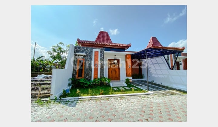 Rumah Siap Huni Murah Nuansa Etnik di Prambanan