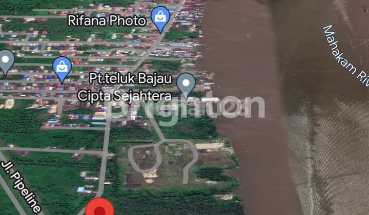 DIJUAL TANAH GALANGAN MURAH PINGGIR SUNGAI MAHAKAM HANDIL MUARA JAWA KUKAR