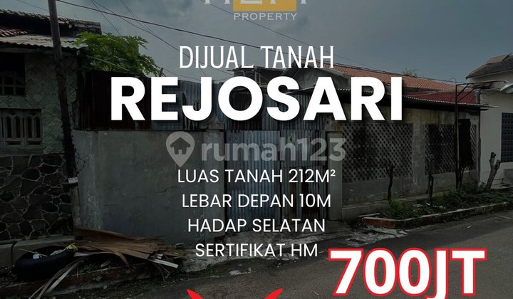Murah! Tanah Tengah Kota Dekat Dr Cipto, Semarang Tengah. Cocok untuk Kos-Kos An.