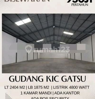 Gudang Siap Pakai di Kic Gatsu, Ngaliyan, Semarang Barat