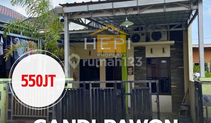 Rumah Minimalis di Candi Pawon Manyaran, Semarang Barat. Dekat Unika, Dekat Unwahas, Dekat Simongan, Dekat Untung Suropati, Dekat Sampangan.