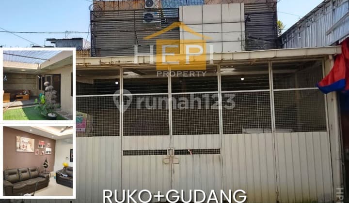 Dijual Ruko + Gudang + Tempat Tinggal Di Citarum Semarang Tengah. Dekat Rumah Sakit, Salah Satu Pusat Bisnis Di Semarang