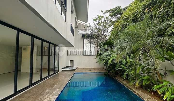 Rumah Mewah Di Kemang Ada Swimming Pool Strategis Tanah Luas Shm