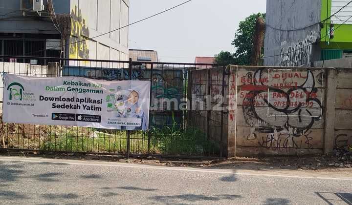 Tanah Strategis di Pinggir Jalan Raya Raden Saleh - Luas 834 M2