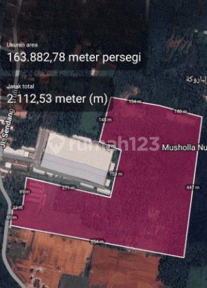Industrial Land in Batang Adjacent to Factory, 5 Minutes to Kib, Road Access Already Hot Mix Paved.