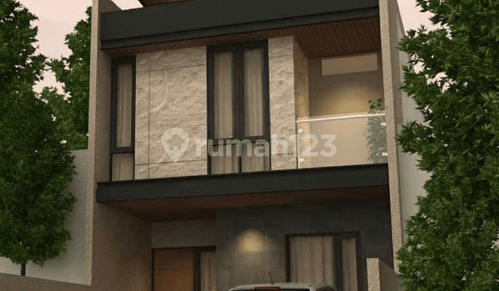 Manyar Tirtomoyo New Fresh Minimalist House, Finishing Stage, Near Untag Campus