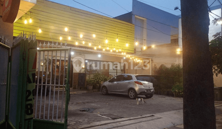 Rumah Usaha Raya Jemursari Area Komersil Cocok Utk Resto, Kantor